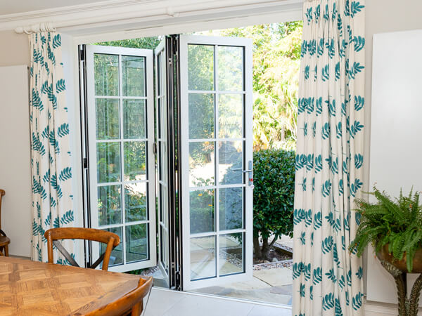 Lusso Aluminium Bi Folding Door