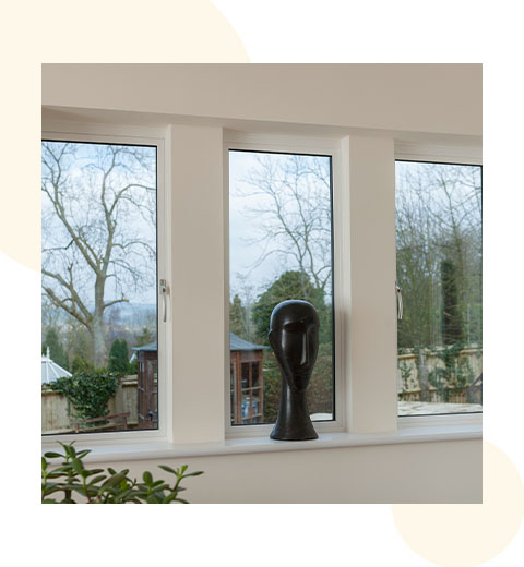 Slimline aluminium windows