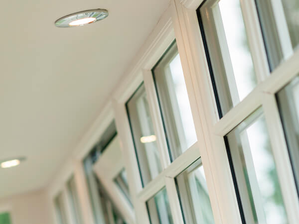 Cream UPVC Georgian Windows